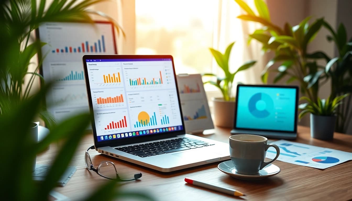 Optimieren Sie Ihr Online Marketing mit einem dynamischen Arbeitsplatz und Analyse-Tools.