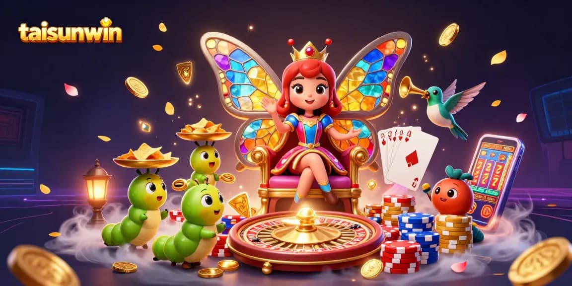 Engage with the taisunwin experience featuring vibrant 3D casino characters and dynamic gaming elements.