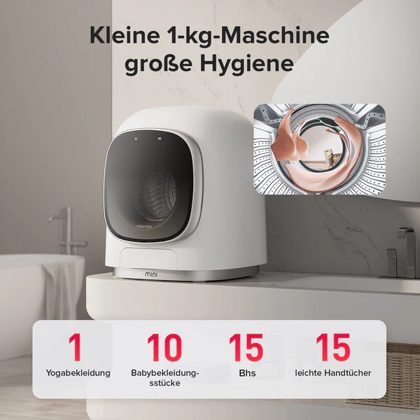 Mini-Waschmaschinen: Die perfekte Lösung für kleine Räume und empfindliche Wäsche