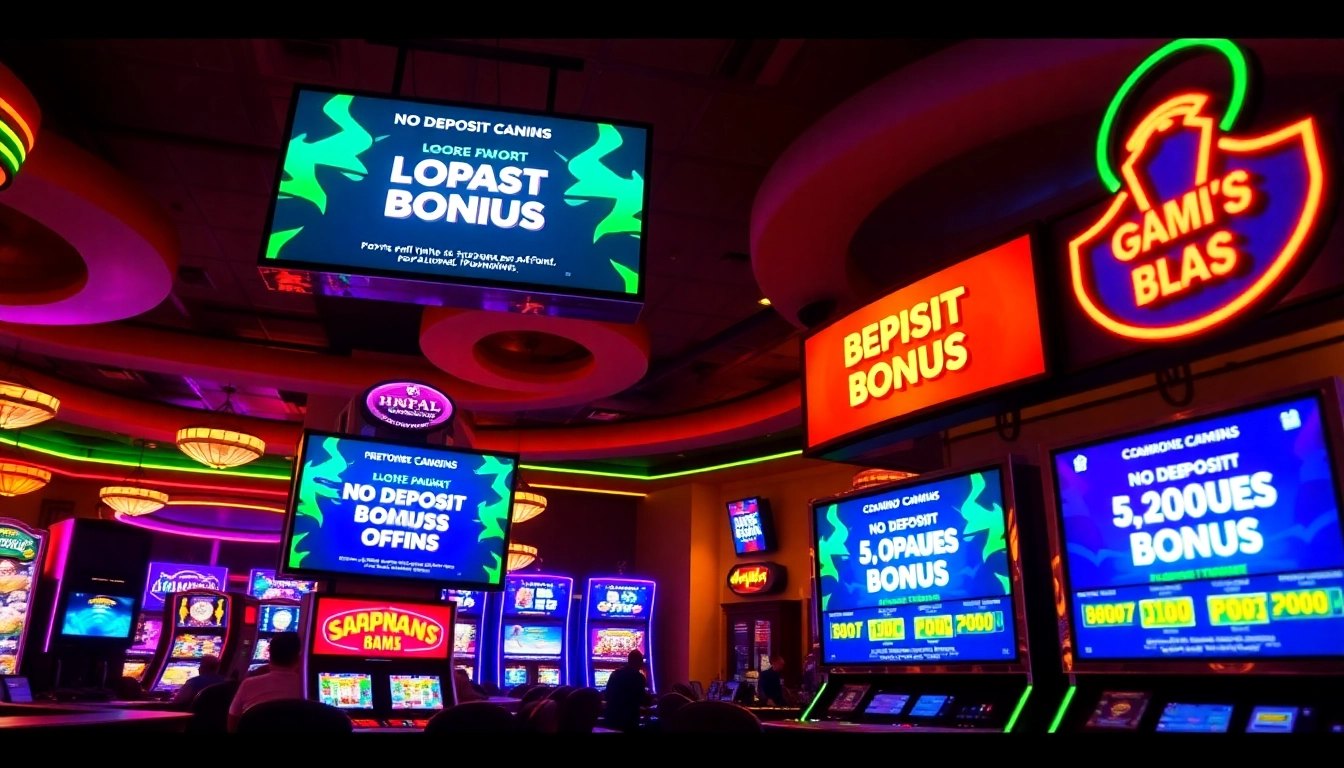 Catch the excitement of casino bonus ohne einzahlung neu with vibrant neon lights and enticing offers.