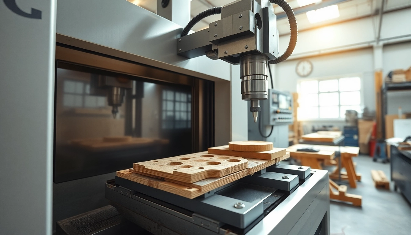 cnc fräsen in action, showcasing detailed craftsmanship and precise part production