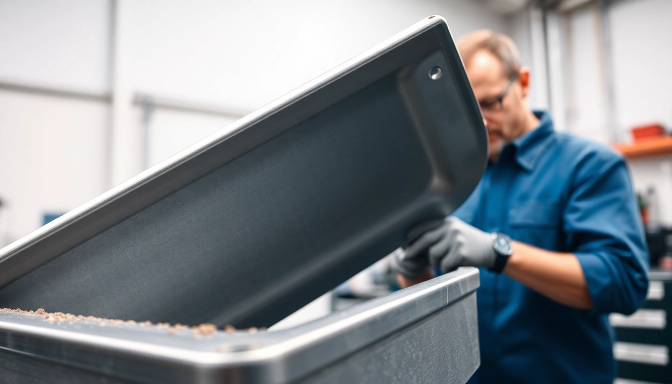 Alufelge Kratzer Reparatur München: Mechaniker bei der sorgfältigen Reparatur einer beschädigten Alufelge in einer modernen Werkstatt.