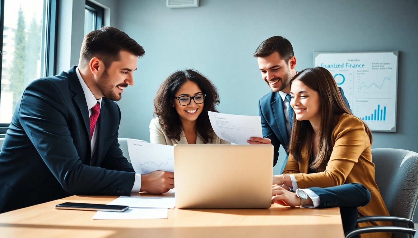 Headhunter Finance team engaged in a dynamic recruitment meeting.