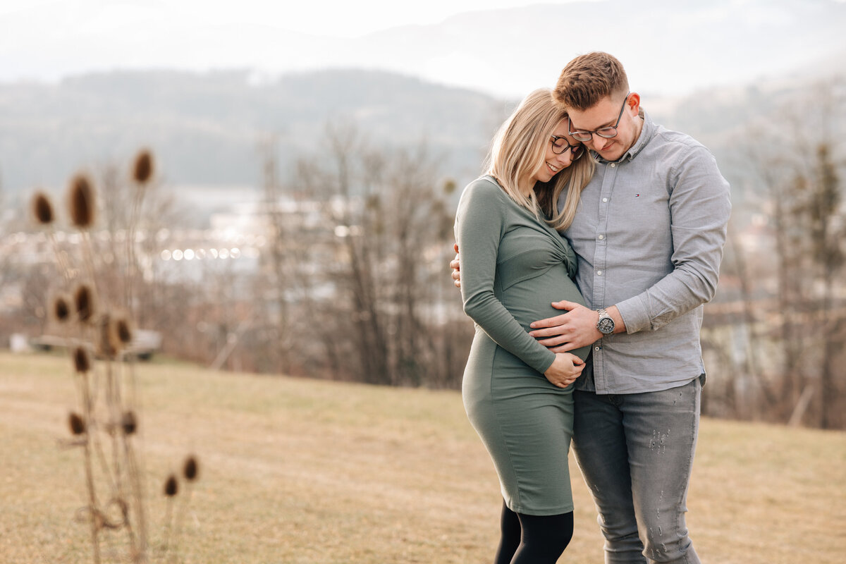 Babybauch Zauber dank Schwangerschaftsfotografie