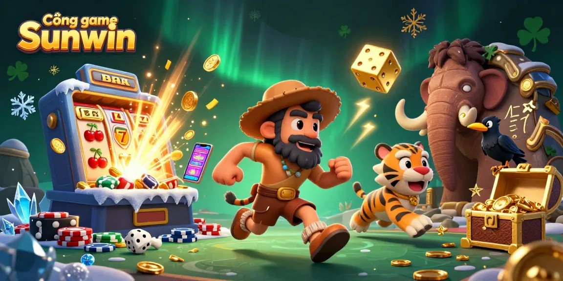 Cổng game Sunwin offers an engaging prehistoric casino experience with unique characters and a vibrant jackpot scene.